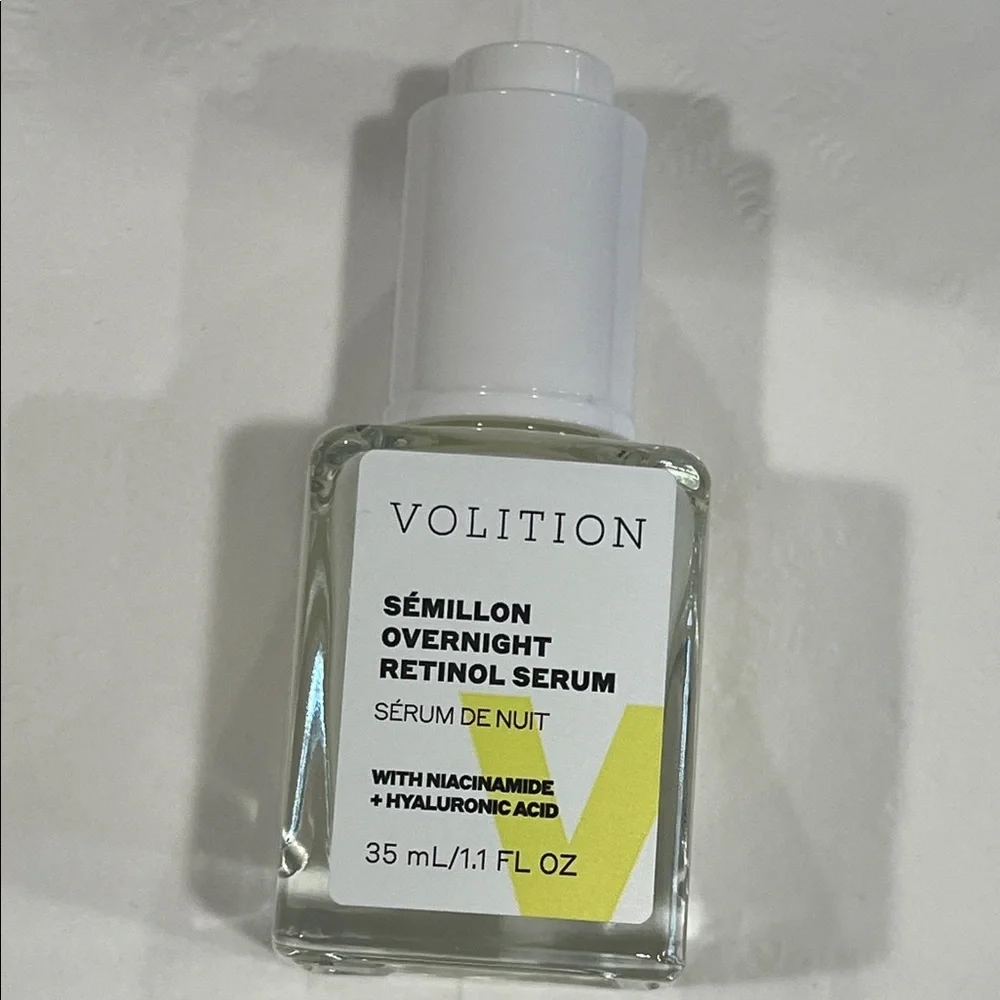 Volition Sémillon Overnight Retinol Serum - Yellow